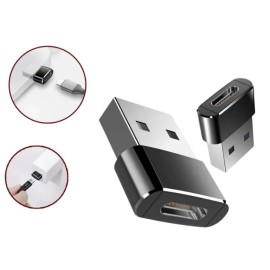Adaptador Plug USB C Fmea Para USB 2.0