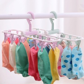 Mini Varal Dobrvel com 12 Pregadores