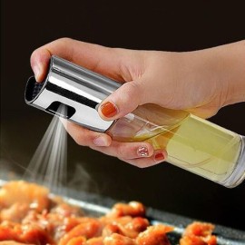 Spray Pulverizador para Azeite e Vinagre  Vidro 100ml, Design Elegante, Cores Sortidas